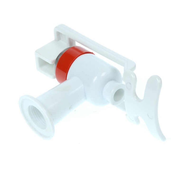 Кран за диспенсър за вода червен женска резба