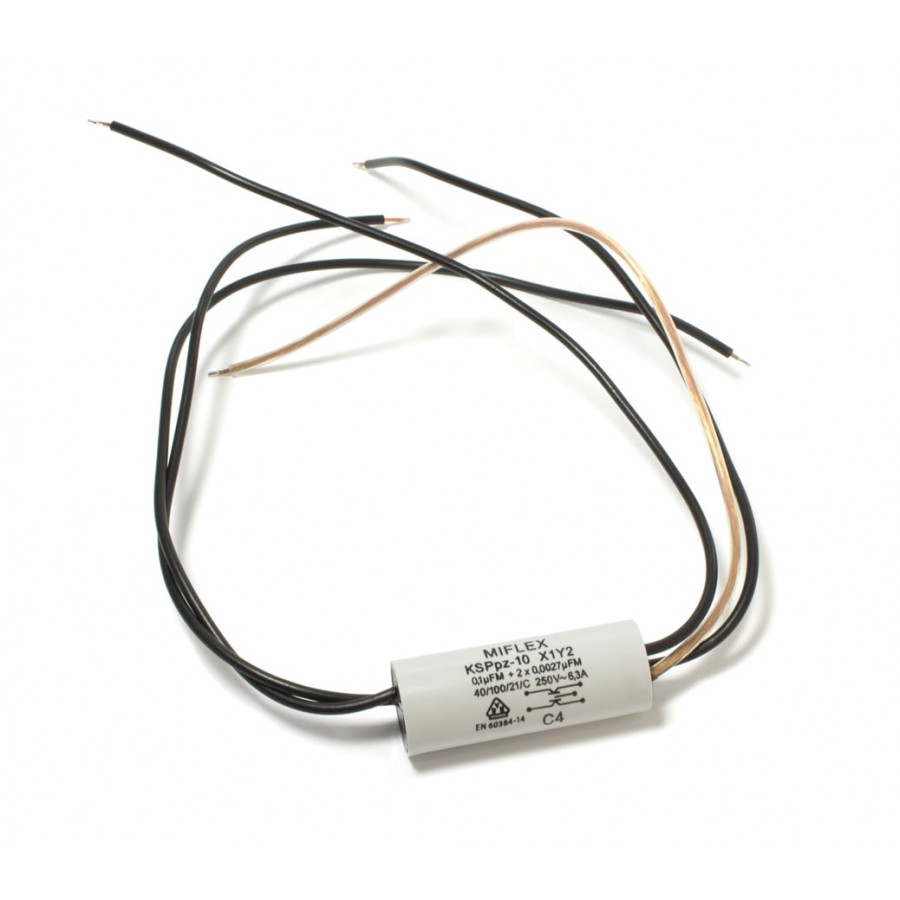 Филтър кондензатор 0,1µF + 2 x 0,0027 µF