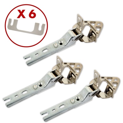 Комплект панти за врата на хладилници  Bosch и Miele