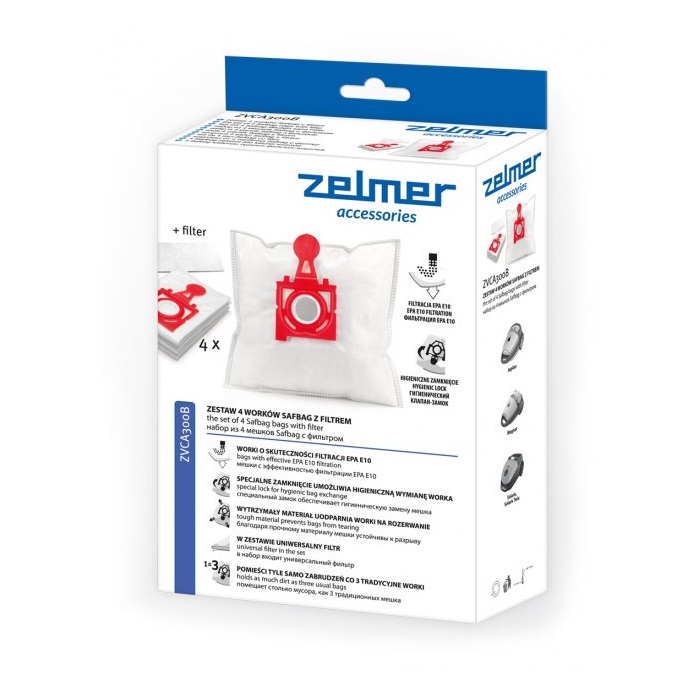 Торби за прахосмукачка Zelmer 4+1