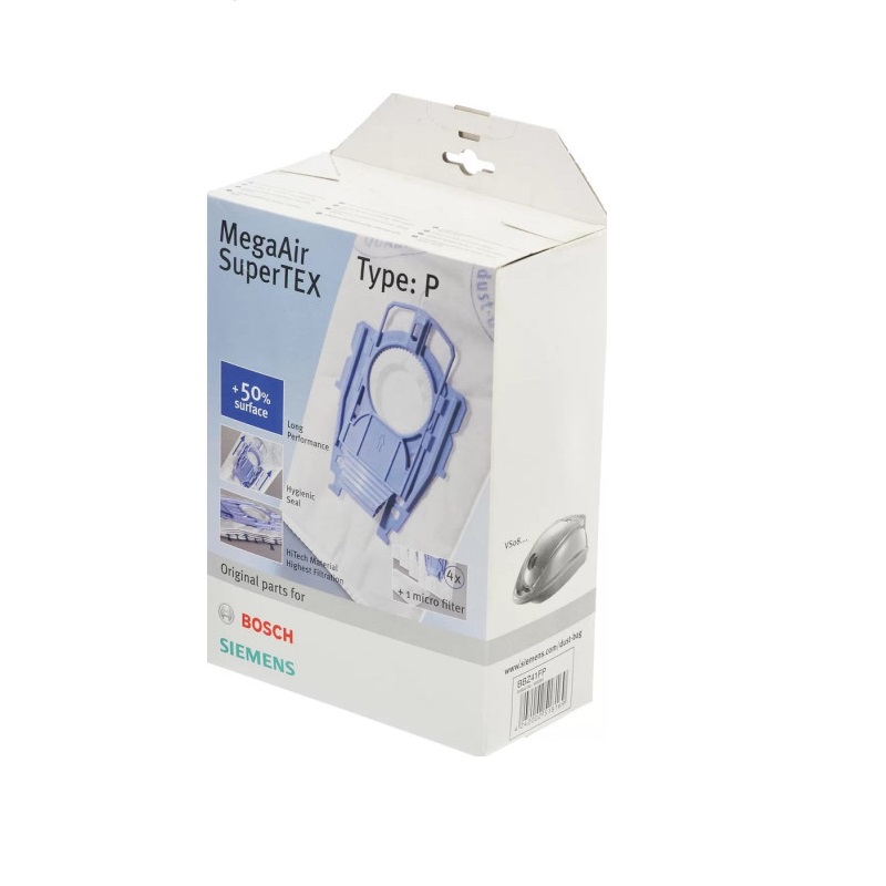 Оригинални торбички за прахосмукачка Bosch, Siemens - 00468264